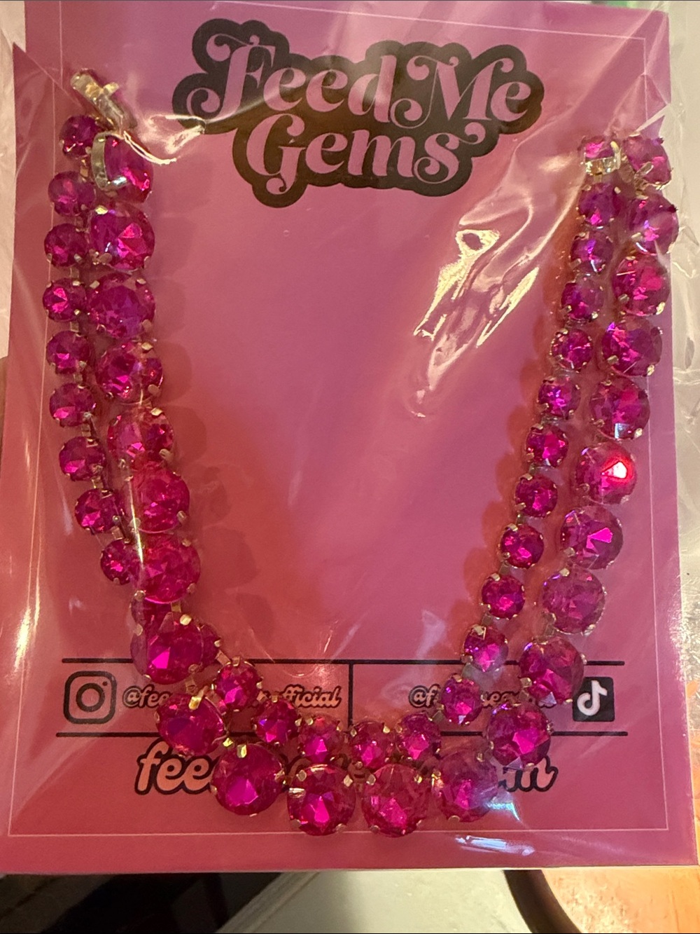 NEW Feed Me Gems Dopamine Diva Necklace - Picture 8 of 9